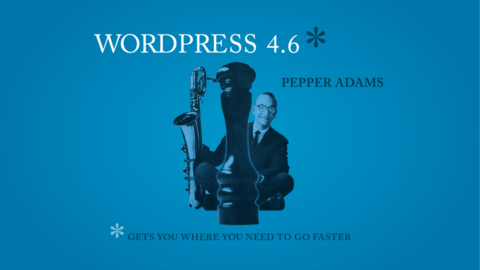 Wordpress 4.6 Pepper